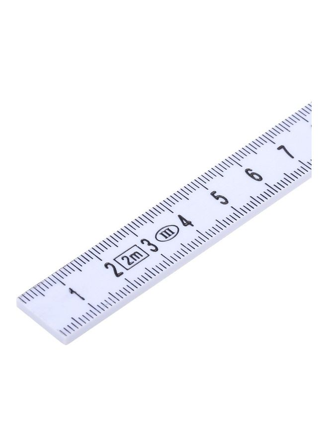 Generic Fold Up Ruler White  - Image 2