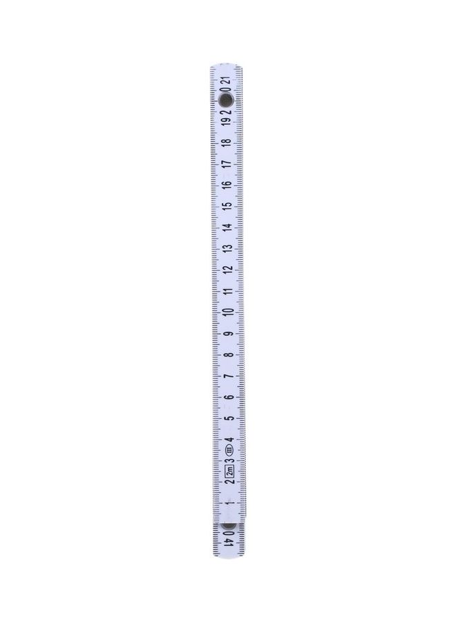 Generic Fold Up Ruler White  - Image 5