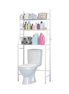 Cool Baby 3-Shelf Bathroom Over The Toilet Rack White  - Image 2