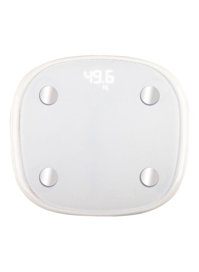 Generic - Digital Weighing Scale White 29x26cm - Image 1