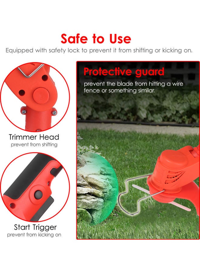 Generic - Cordless Grass Trimmer Set Multicolour - Image 1