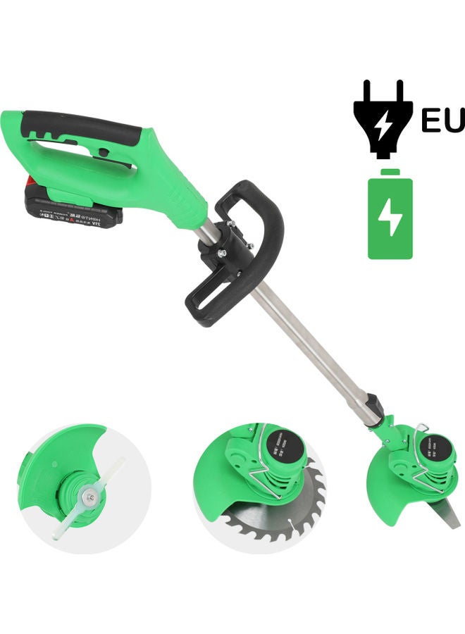 Generic Electric Grass Trimmer Set Green/Silver/Black  - Image 1