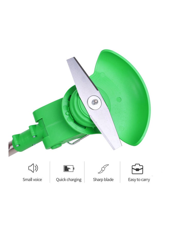 Generic Electric Grass Trimmer Set Green/Silver/Black  - Image 5