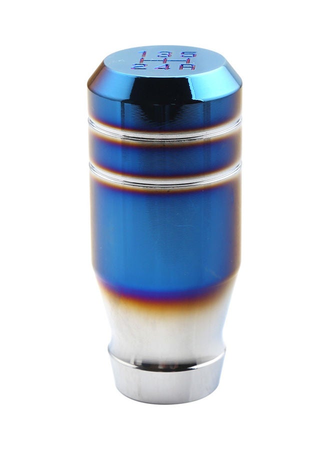 Generic - 4-Piece 6-Speed Gear Shift Knob With Threaded Adapter - Image 1