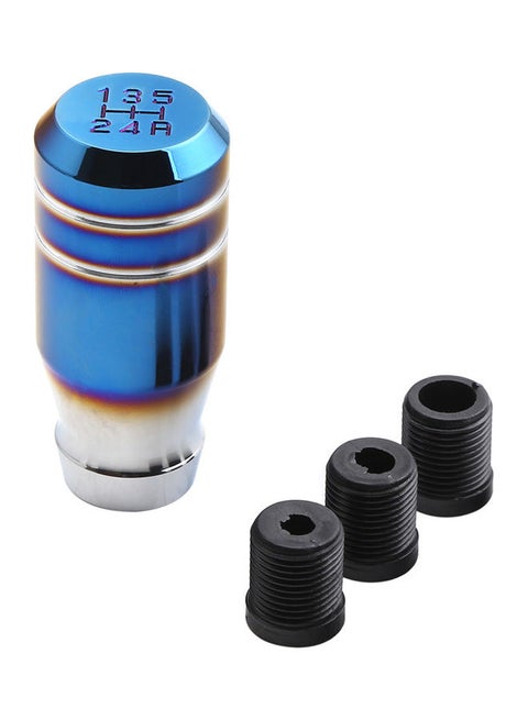 4-Piece 6-Speed Gear Shift Knob With Threaded Adapter
