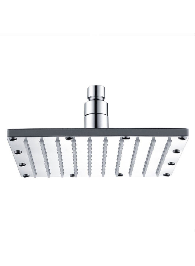LED Rainfall Shower Head Silver 12x12inch - Image 1