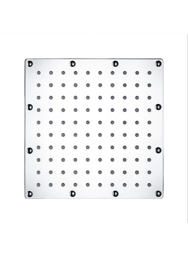 LED Rainfall Shower Head Silver 12x12inch - Image 3