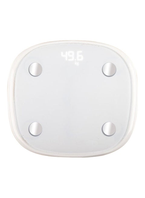 Digital Weighing Scale White 29x26cm