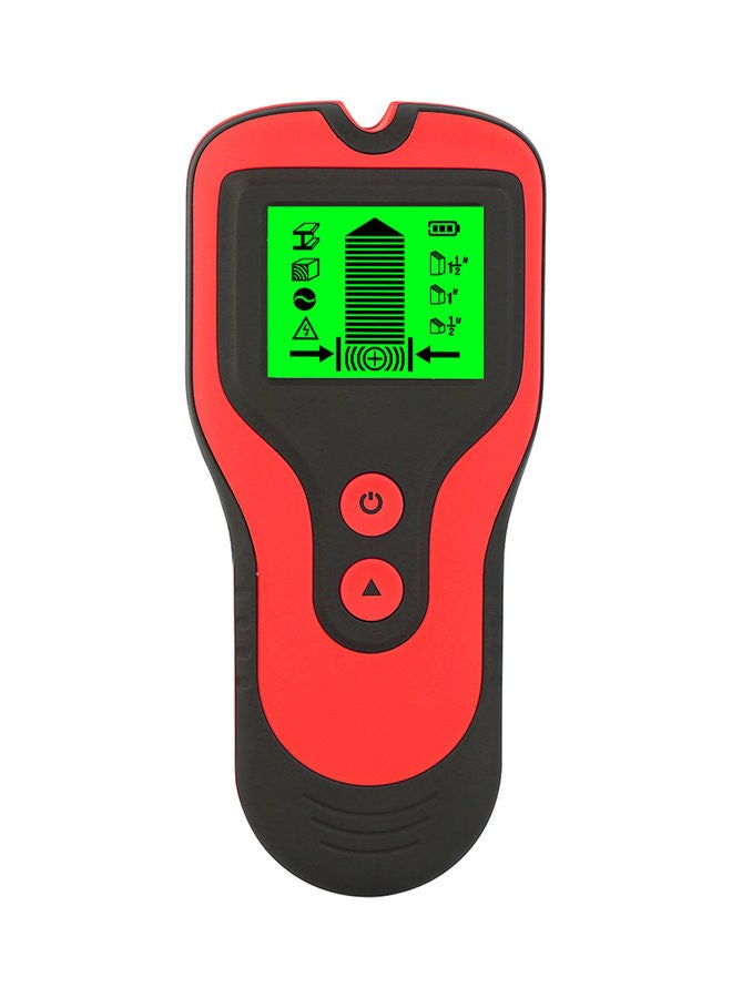 Generic LCD Display Metal Detector Red/Black  - Image 1