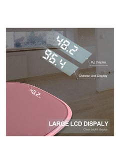 ماركة غير محددة ميزان رقمي لقياس الأوزان وردي 29x26سم  - Image 2