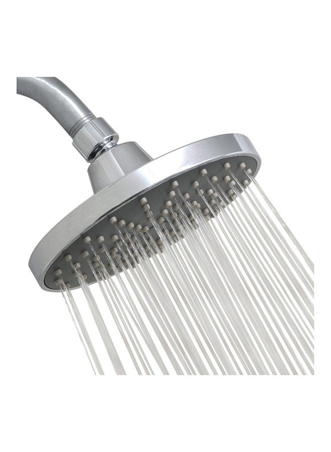 High Pressure Shower Head Silver 6inch  - Image 2