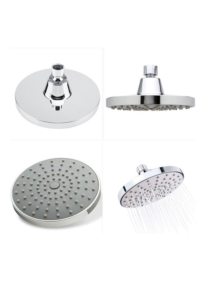 High Pressure Shower Head Silver 6inch  - Image 5