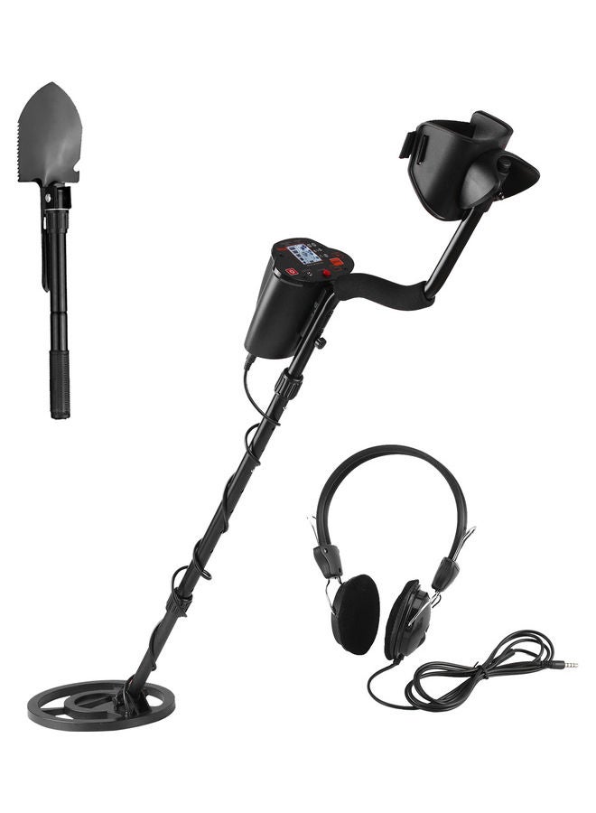 Generic - LCD Display Metal Detector Set Black/Red/Grey - Image 1