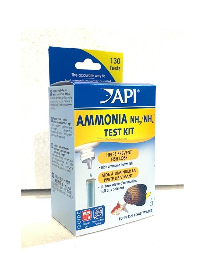API 130-Piece Ammonia Test Kit Blue/Yellow/White