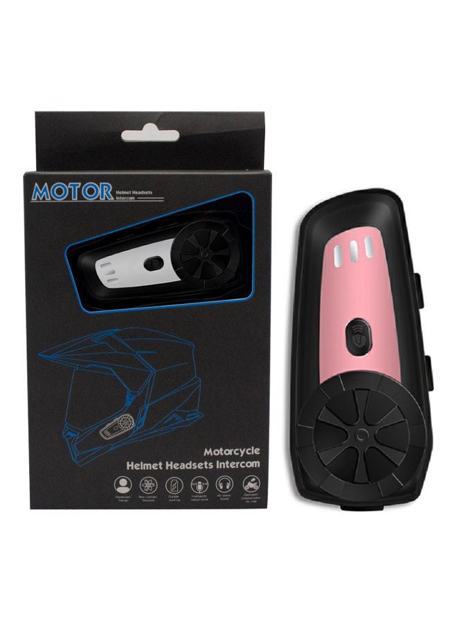Motorcycle Helmet Bluetooth Headset Intercom With FM Radio