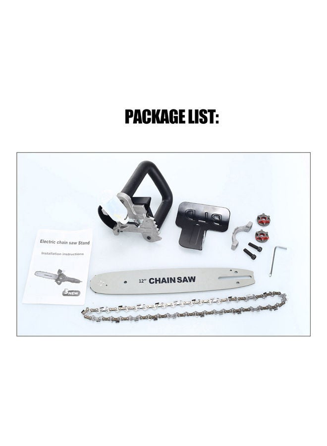 12-Inch Chainsaw Refit Kit Black/Silver - Image 4