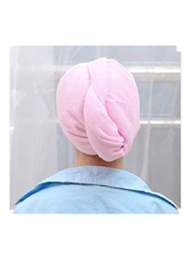 طقم ربطات شعر مكون من قطعتين وردي 63x24سم - Image 3