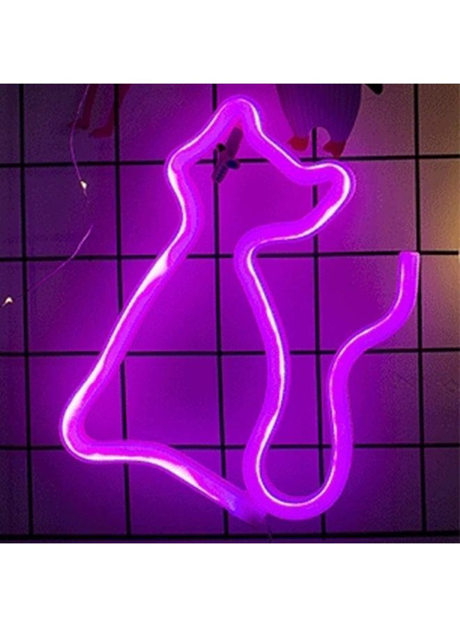 XiuWoo LED Neon Night Light Purple