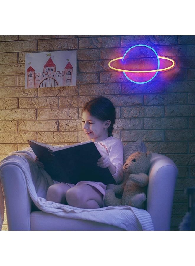 XiuWoo Planet Neon Light Multicolour - Image 4