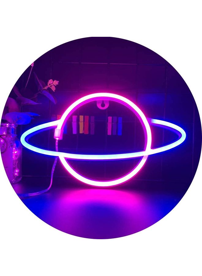 XiuWoo Planet Neon Light Purple/Pink - Image 1