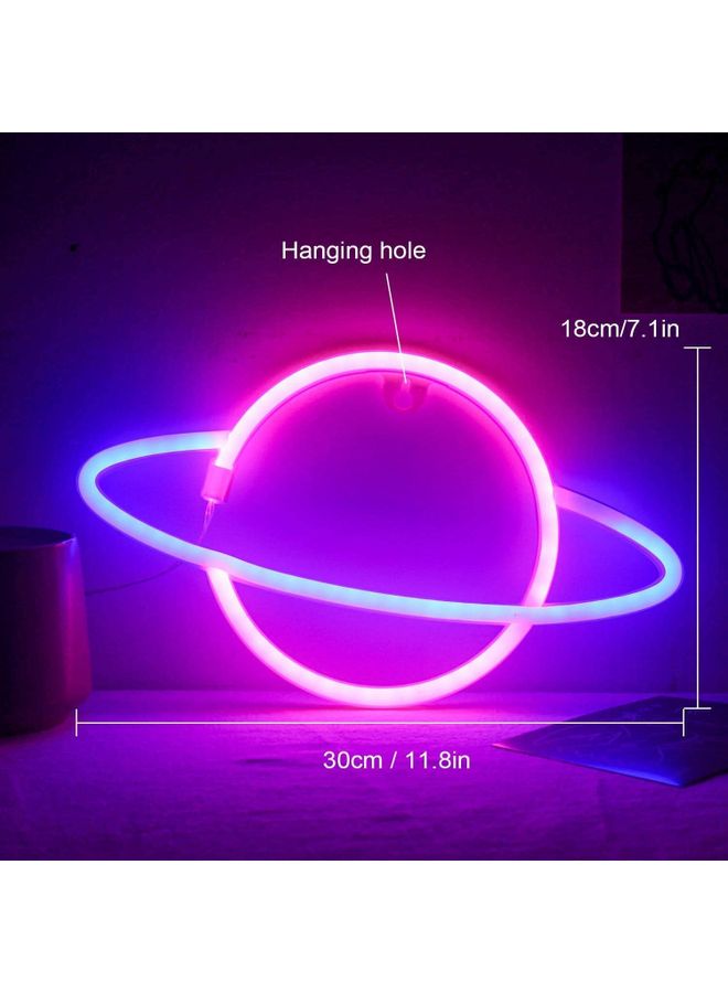 XiuWoo Planet Neon Light Purple/Pink - Image 2