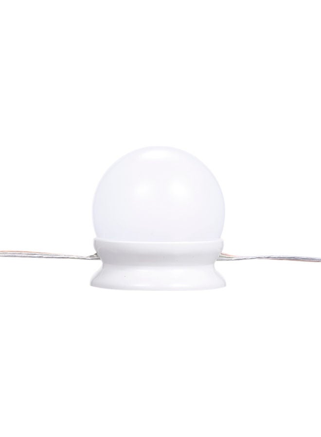 10-Piece LED Vanity Mirror Lights White - Image 3
