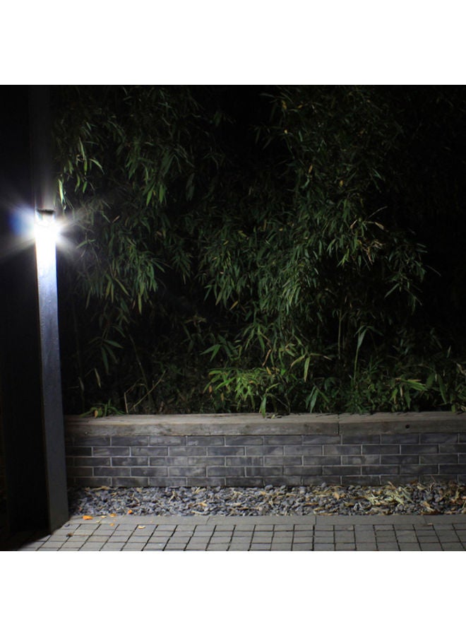 2-Piece Solar Wall Light Motion Sensor Light Black Black - Image 3