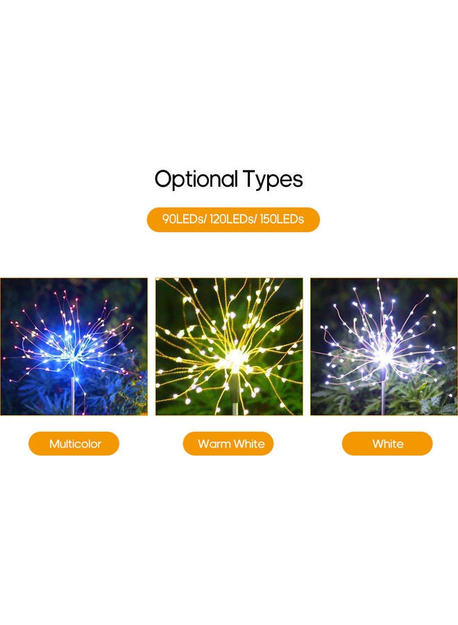 شريط أضواء LED يعمل بالطاقة الشمسية متعدد الألوان - Image 4