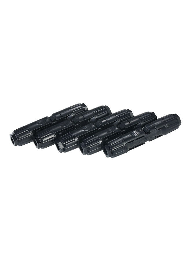 Generic 10-Pair Male/Female Solar Panel Cable Connector For PV System Black  - Image 2