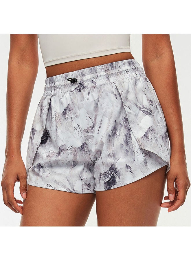 Elastic Waist Quick Dry Sport Shorts - Image 1