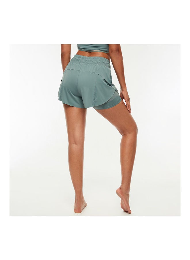 Elastic Waist Quick Dry Sport Shorts - Image 2