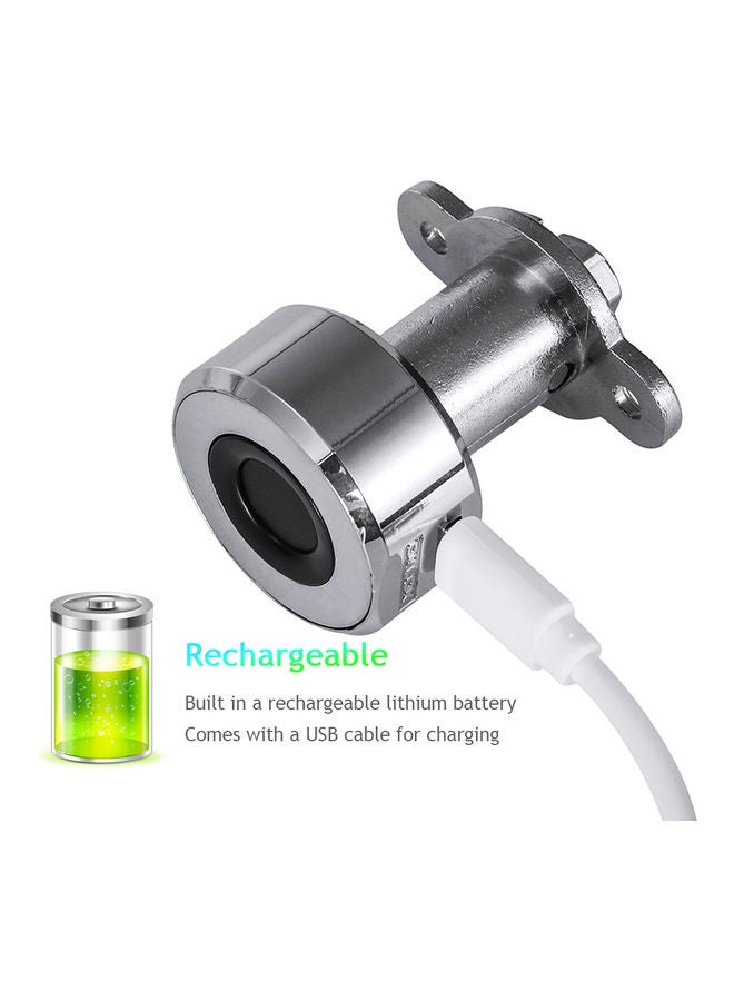 Triple Drawer Fingerprint Lock Silver  - Image 2