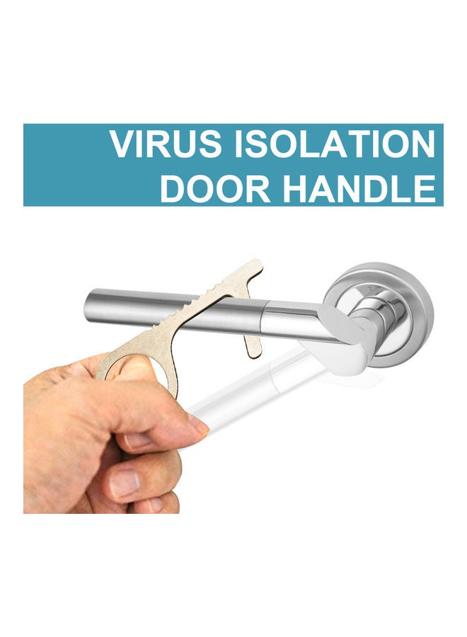 Portable Contactless Safety Door Opener Silver  - Image 5