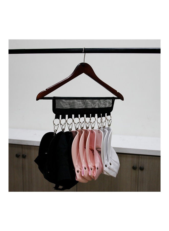10 Clip Cap Organizer Hanger Grey  - Image 3