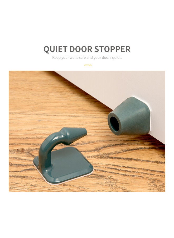Wall Protector Flexible Door Stopper Green  - Image 3