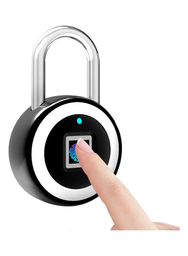 Smart BT Fingerprint Padlock Black  - Image 5