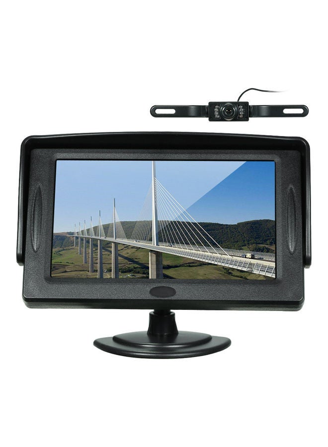 Generic Color Display Parking Monitor Stand Type With Rearview Camera  - Image 1