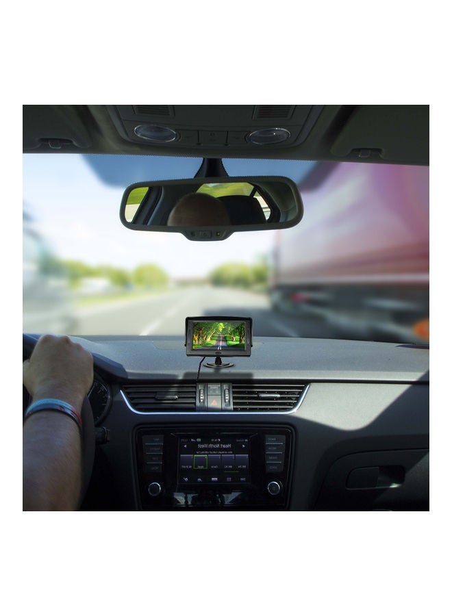 Generic Color Display Parking Monitor Stand Type With Rearview Camera  - Image 2