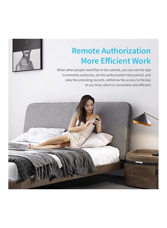 Intelligent BT App Drawer Lock White  - Image 5