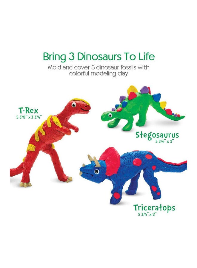 Creative Co-op Create With Clay Dinosaurs 2.25 x 10.5 x 12.25inch  - Image 2