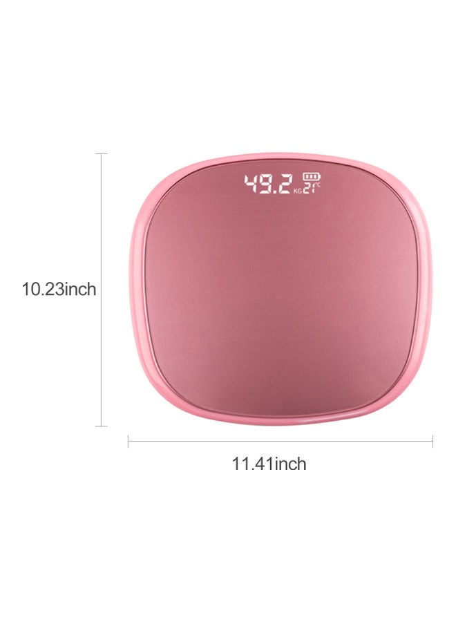 Generic - Digital Scale Body Weight With Round Corner Pink - Image 1