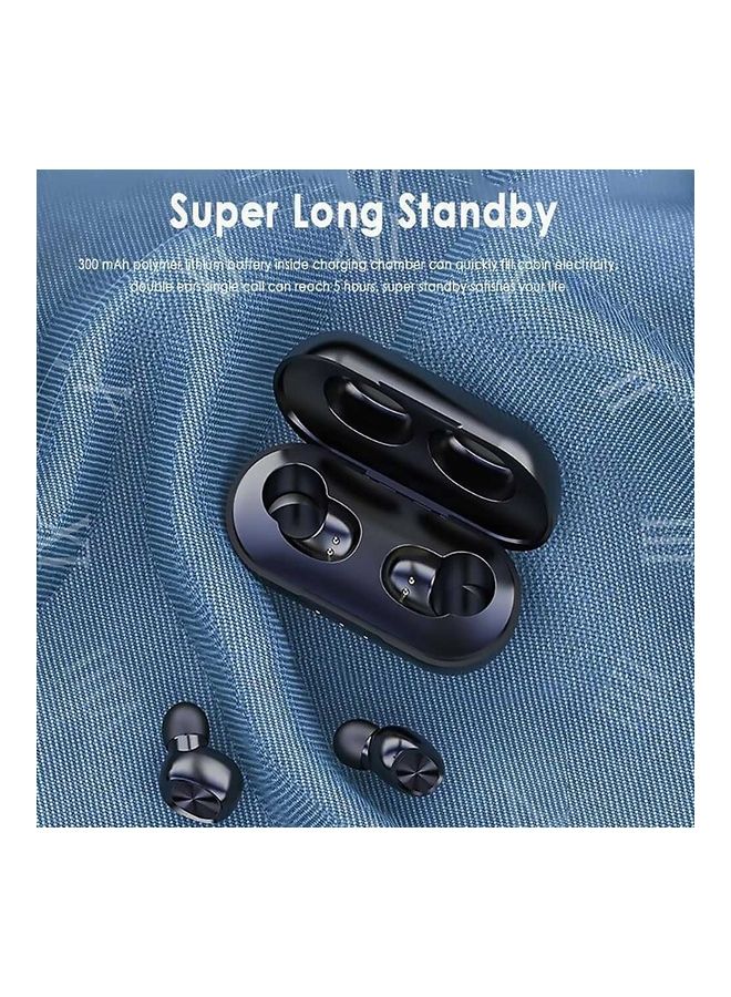 2-Piece Mini Wireless Earphones With Charging Case - Image 3