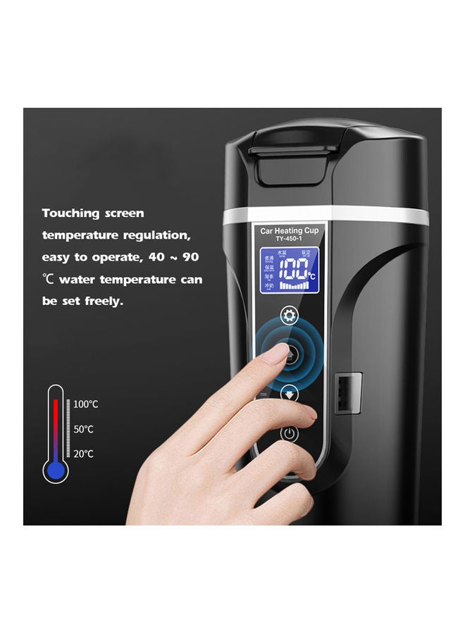 Car Heating Water Cup Electric Kettle Black - Image 5