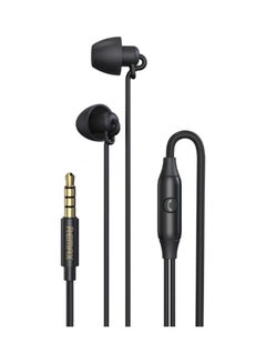 RW-105 In-Ear Wired Earphones Black