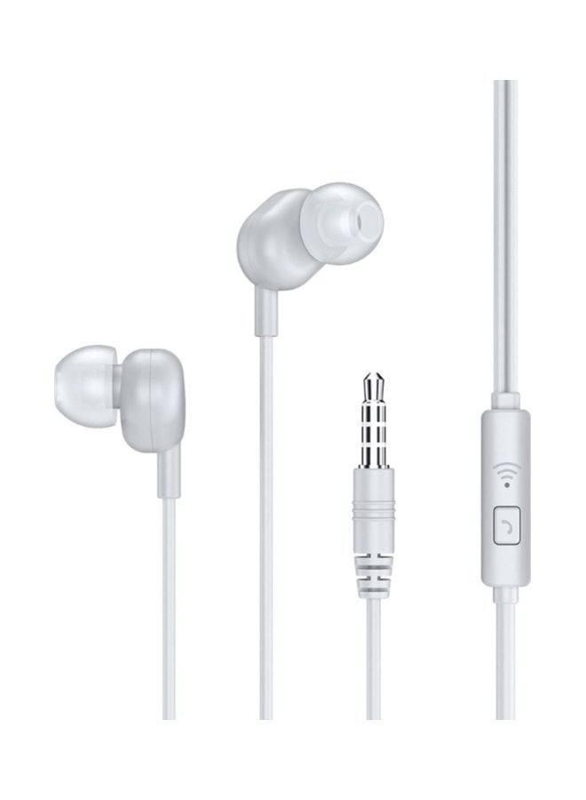 ريماكس سماعة أذن داخلية سلكية طراز RW-105 أبيض - Image 1