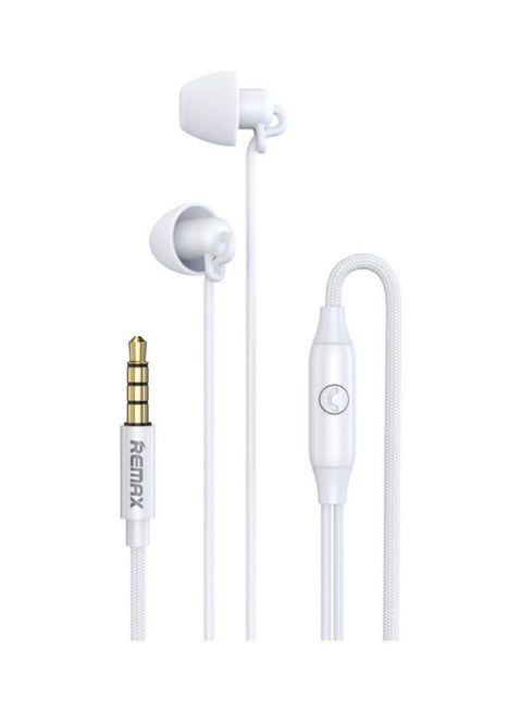 RW-105 In-Ear Wired Earphones White