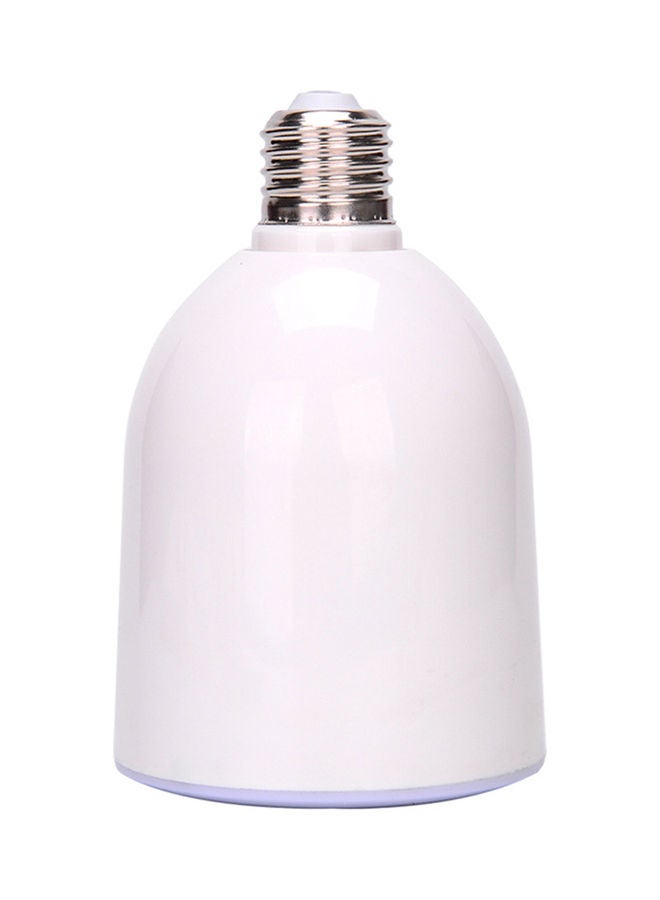 E27 Speaker LEDs Light Bulb BT Loudspeaker Remote Control Music Lamp Bulb White - Image 3