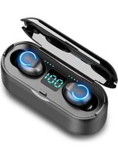 Generic F9 True Wireless Headset With Charging Case Box And Cable  - Image 1