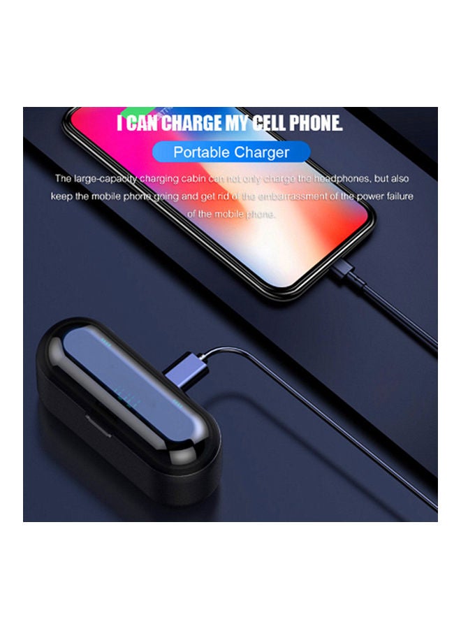 Generic - F9 True Wireless Headset With Charging Case Box And Cable - Image 1