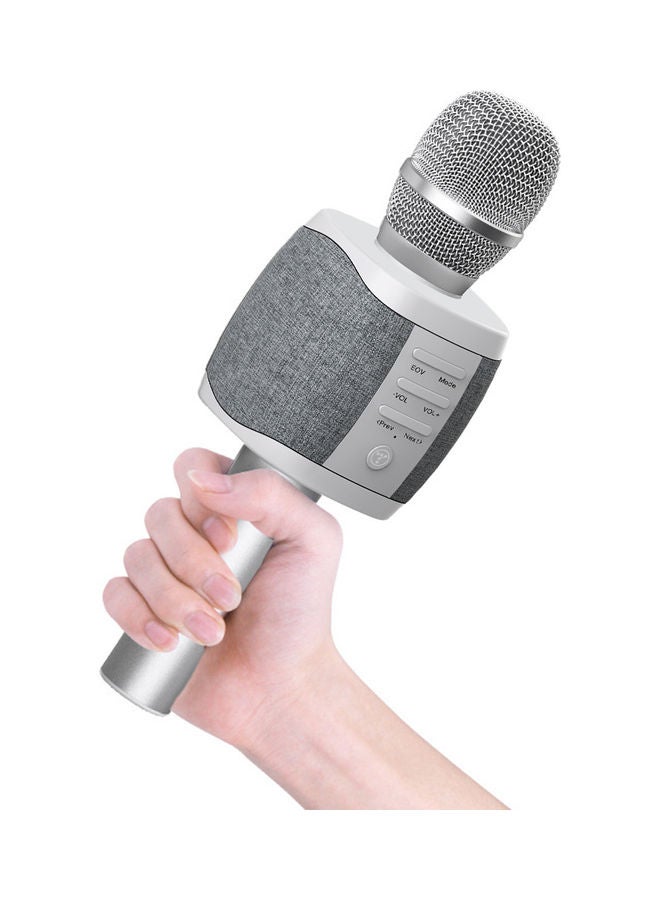 Wireless Karaoke Microphone With Bluetooth Speaker LU-VH50-31 Grey/White - v1627046415/N49406992A_6